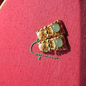 St.John clip on earrings